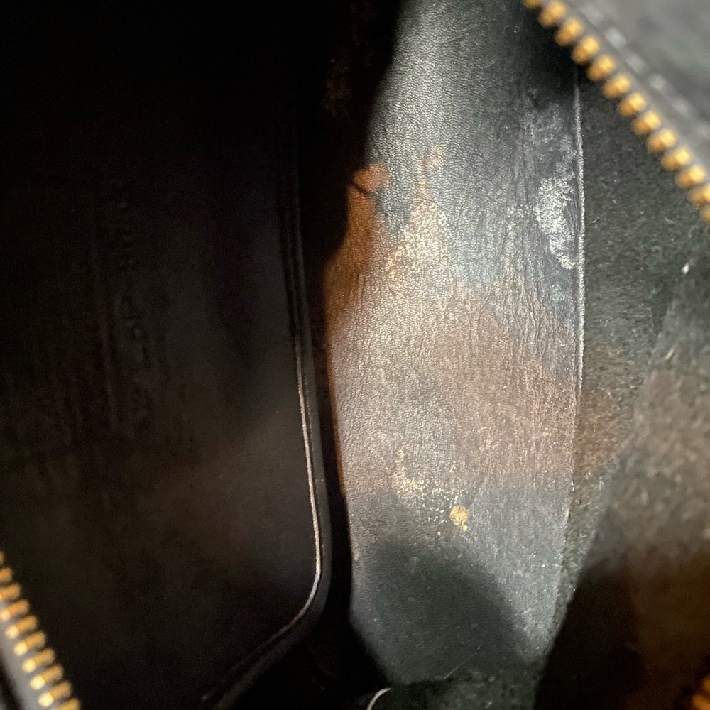 Vintage Coach 9063 Legacy Satchel Black Leather Cross Body - Picture 11 of 11
